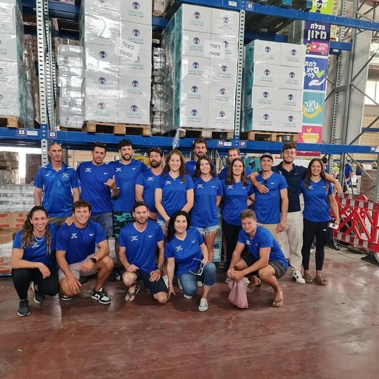 "הוועד האולימפי בישראל מוביל פעילות חברתית-סביבתית ענפה לאורך כל השנה" (צילום: באדיבות הוועד האולימפי) כתבת התנדבות