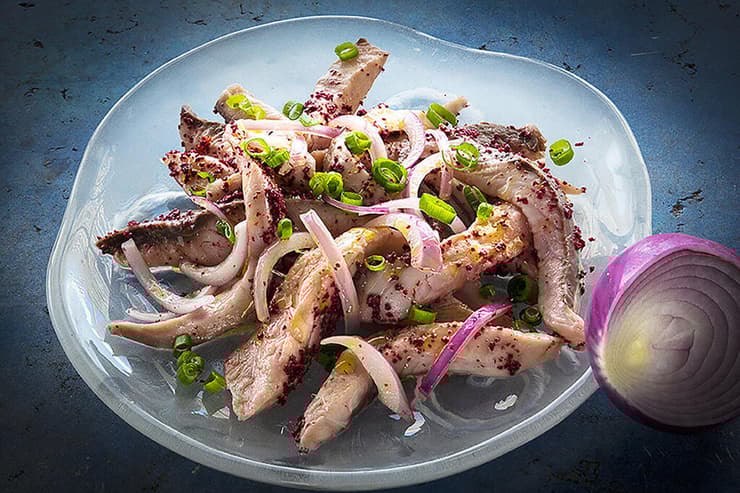 מנה שהוגשה במסעדת מאנטה ריי