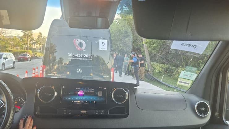 שיירת רה"מ עוכבה על ידי השירות החשאי במאר א לגו