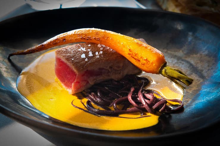 מנה שהוגשה במסעדת מאנטה ריי