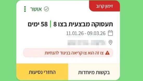 זימונים לצו 8