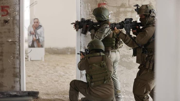 אימון לוט"ר של כיתת הכוננות של שדרות