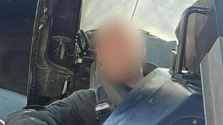"זה ילווה אותי כל החיים". רס"ן ע' (צילום: דובר צה"ל ) רס"ן ע', טייסת 119 בבסיס רמון