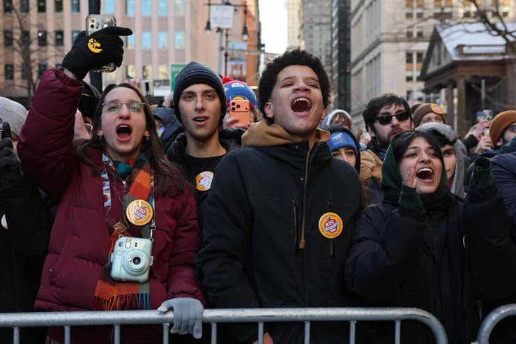 ארה"ב מסיבת ה השבעה של ראש העיר ניו יורק זוהראן ממדאני 