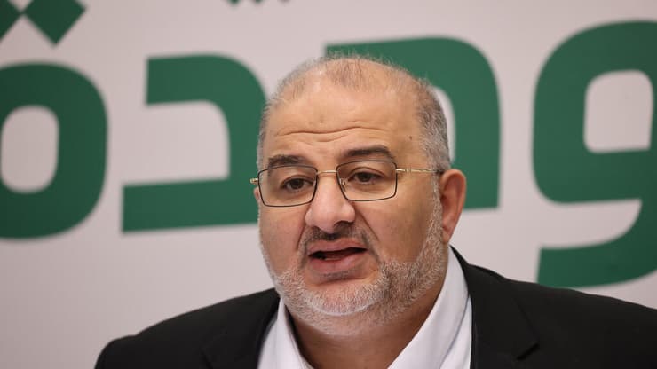 יו"ר רע"ם ח"כ עבאס (צילום: אלכס קולומויסקי) מנסור עבאס
