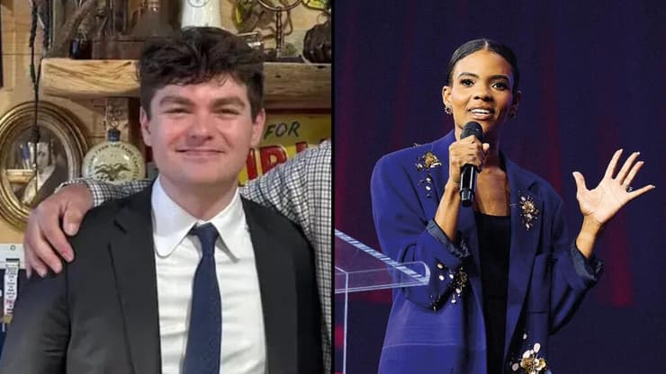 קנדיס אוונס (מימין) וניק פואנטס