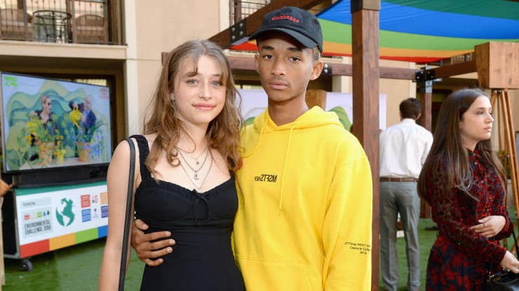 רומן נעורים. אודסה אז'יון וג'יידן סמית' (Michael Kovac / Stringer Getty) אודסה אז'יון וג'יידן סמית'