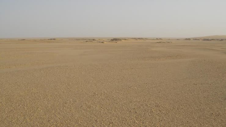 המדבר בצ'אד בו התגלו לראשונה מאובניו של סהאלנתרופוס צ'אדנסיס בתחילת שנות ה-2000 (צילום: MPFT/Palevoprim/CNRS – Université de Poitiers) המדבר בצ'אד בו התגלו לראשונה מאובניו של סהאלנתרופוס צ'אדנסיס בתחילת שנות ה-2000