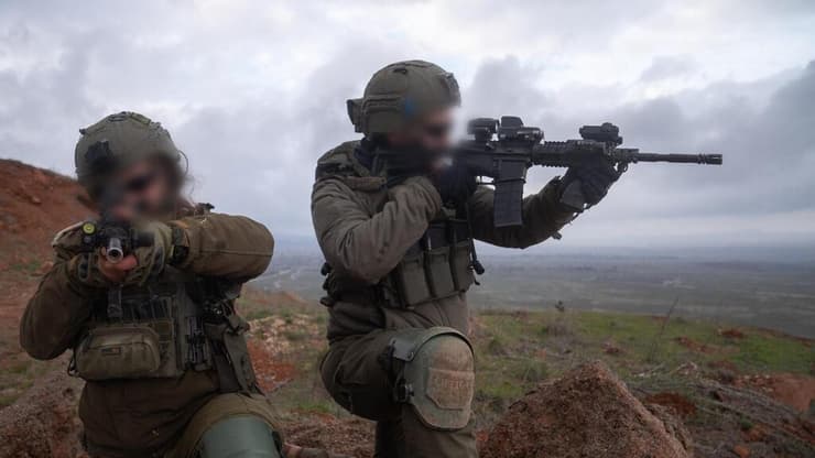 לוחמי חטיבת החשמונאים בפעילות מבצעית בסוריה
