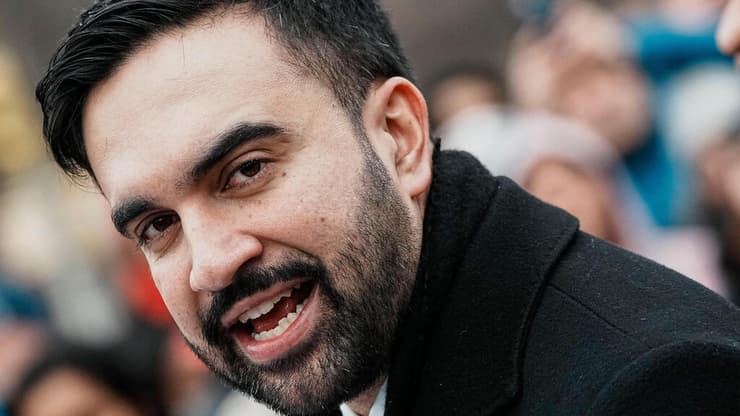 זוהראן ממדאני במסיבת עיתונאים בניו יורק