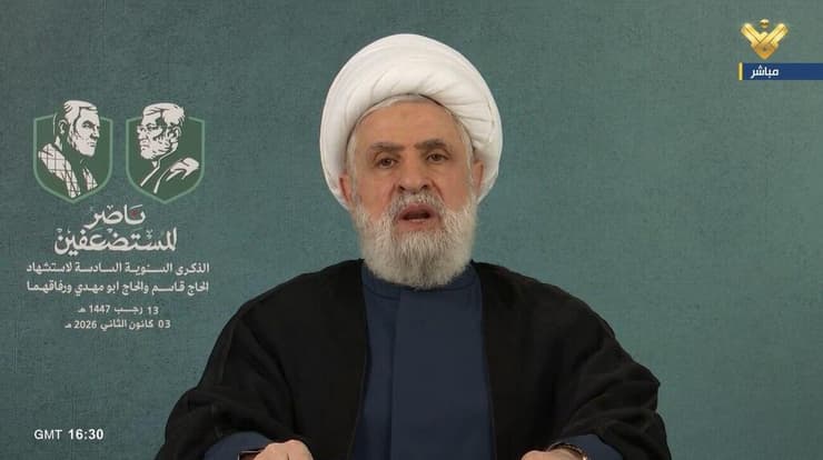  מזכ"ל חיזבאללה נעים קאסם