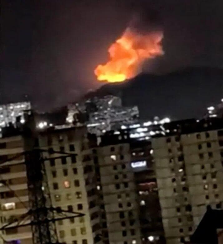 פיצוצים בעיר הבירה של ונצואלה