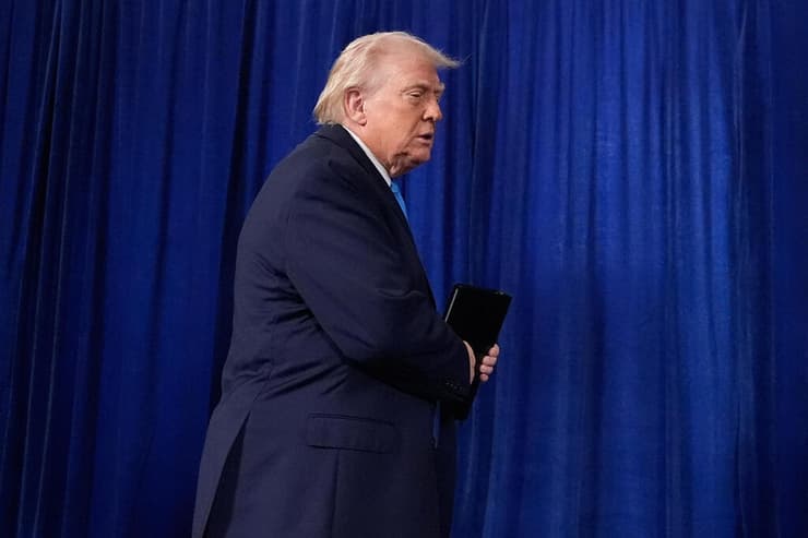  טראמפ במסיבת העיתונאים על התקיפה בונצואלה