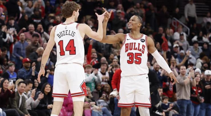 שחקני שיקגו מאושרים (רויטרס) שחקני שיקגו מאושרים