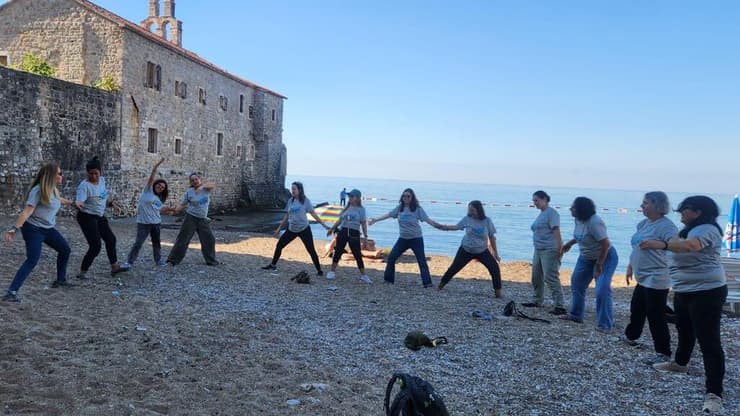 משתתפות מסע עמותת Journey 4 Hope כתבת מפעל הפיס