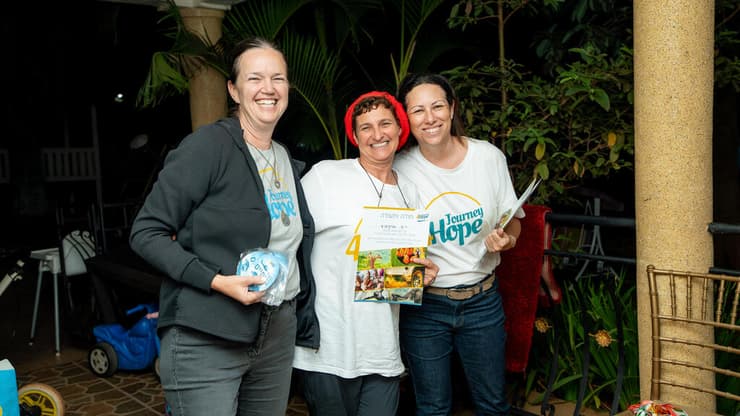 ליאת שדה, ריקי ברקוביץ ושירה יעבץ כתבת מפעל הפיס