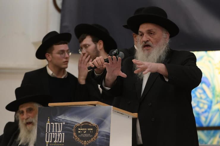 קבלת הפנים למשתמטים החרדים ששוחררו מהכלא