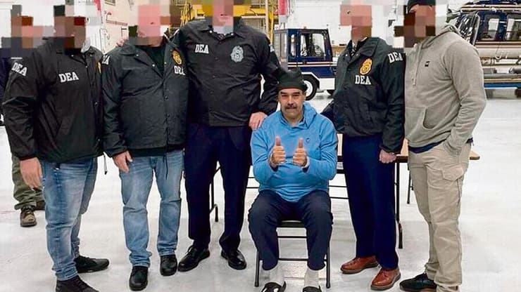 הנשיא המודח מדורו בבית מעצר בארה"ב