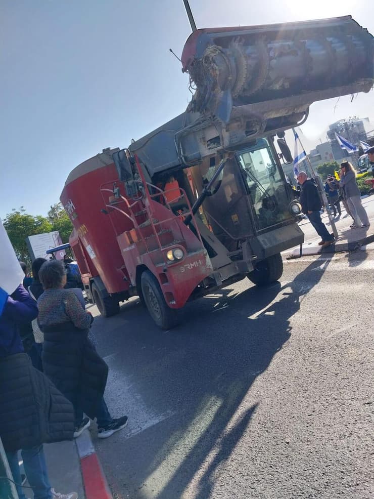 מחאת הרפתנים בצומת צמח