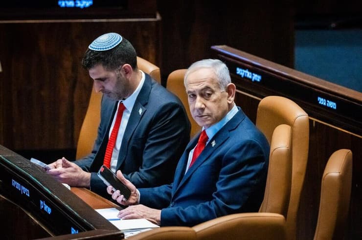 ראש הממשלה בנימין נתניהו במליאת הכנסת