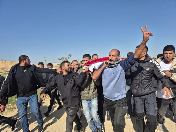 לווייתו של מוחמד חוסיין, תושב תראבין