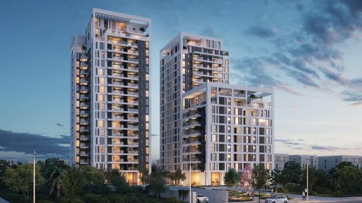 הדמיית פרויקט התחדשות עירונית במתחם ההסתדרות בנתניה (הדמיה: 3DIVISION) הדמיית פרויקט התחדשות עירונית במתחם ההתסדרות בנתניה