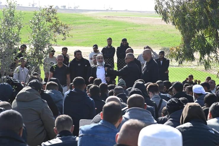 לווייתו של מוחמד חוסיין, תושב תראבין