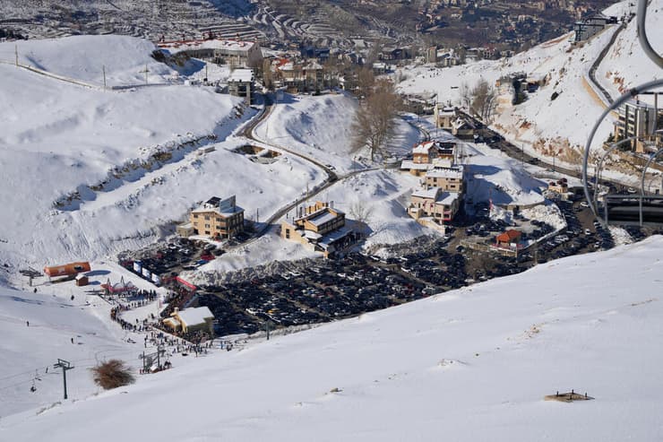 קרוב-רחוק: סצנת הסקי של לבנון