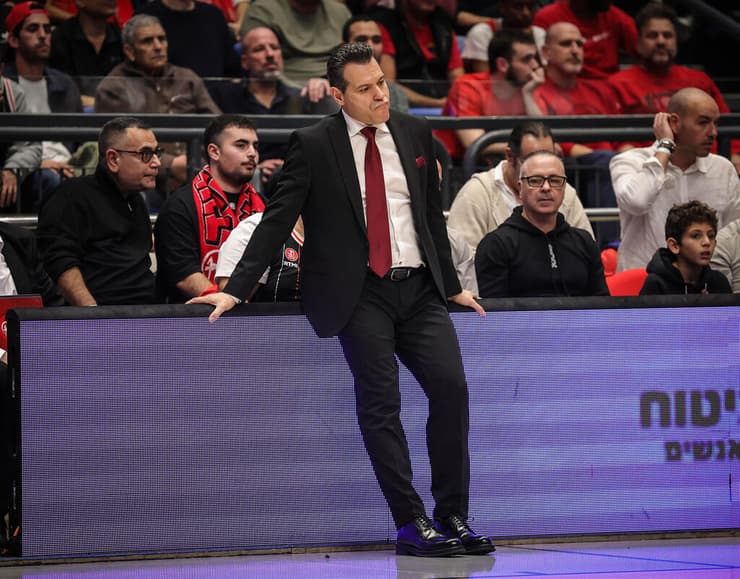 מצא את הפתרונות אחרי מחצית חלשה. איטודיס (צילום: עוז מועלם) איטודיס