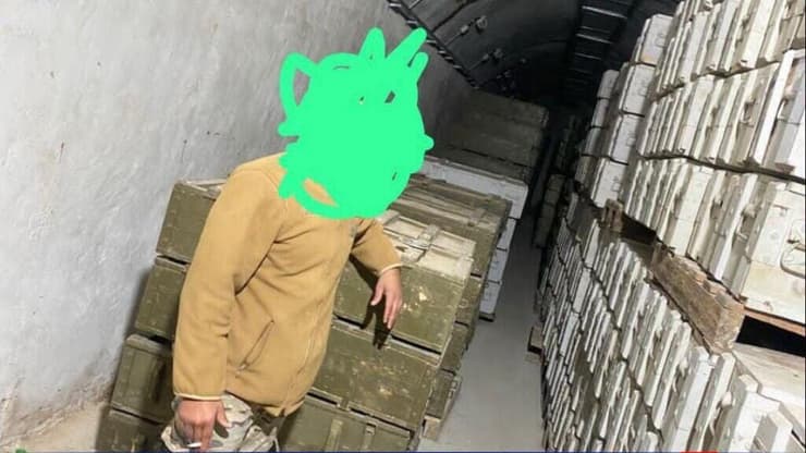 מתקן חיזבאללה שנמצא בו אמל"ח