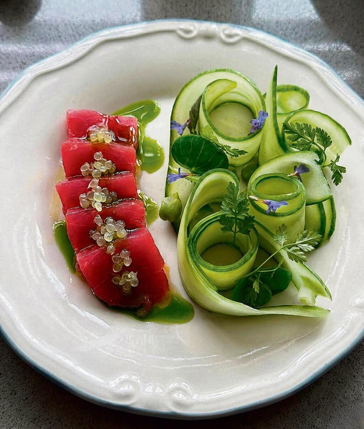 סשימי עם פינגר ליים. חוויה חדשה מחכה לכם