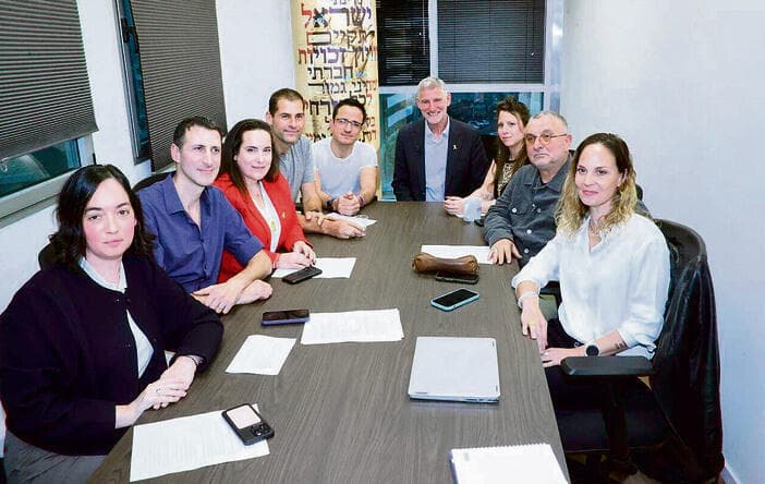 יאיר גולן והמצטרפים החדשים לדמוקרטים, אתמול