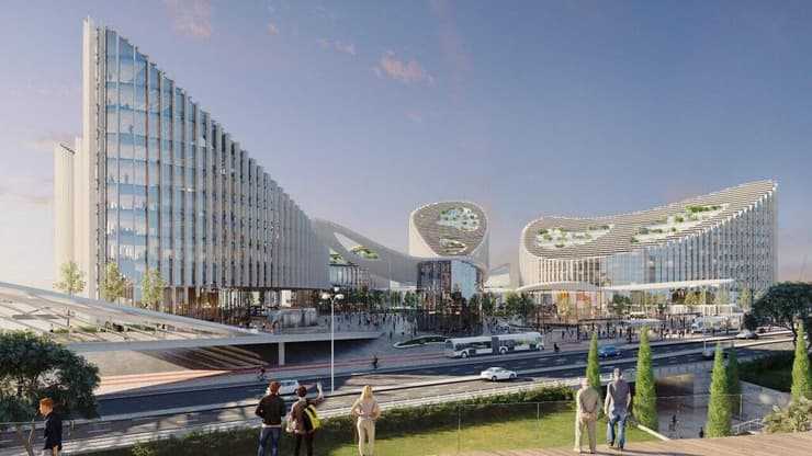 הדמייה מתח"ם משה דיין, ראשון לציון 