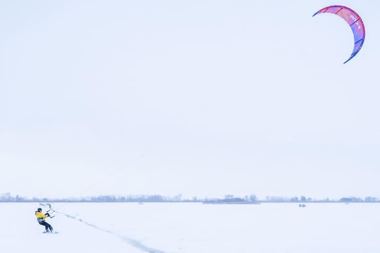 אירופה מזג אוויר גל קור הולנד גלישת שלג ב בלסקנסחראף