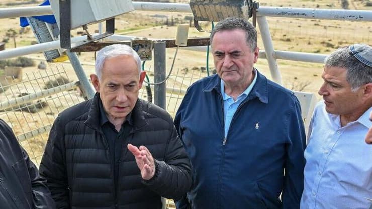 ראש הממשלה נתניהו בסיור בנגב המערבי