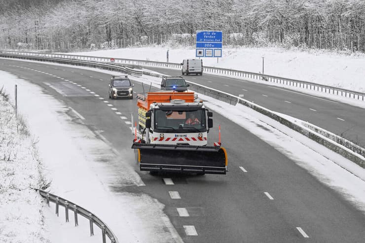 אירופה מזג אוויר גל קור צרפת ורדן צפון מזרח צרפת