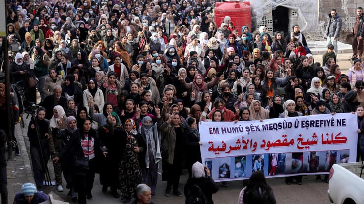 צילום: REUTERS/Orhan Qereman עימותים בחלב