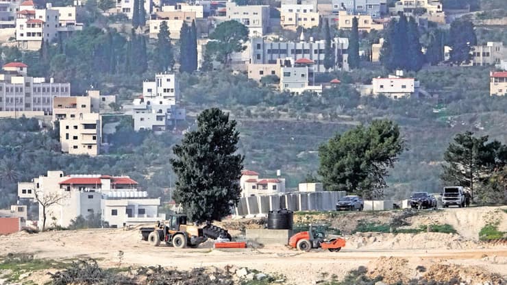 עבודות עפר במתחם סבסטיה