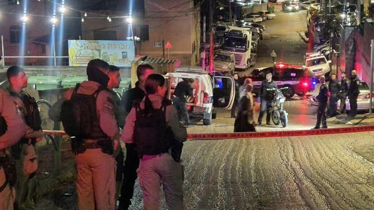 זירת הרצח בנצרת