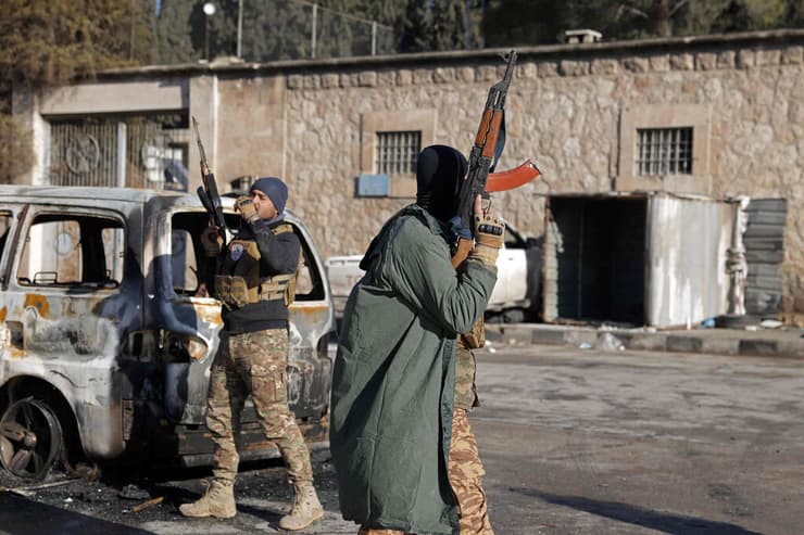 כוחות המשטר הסורי בשכונת שייח מקסוד