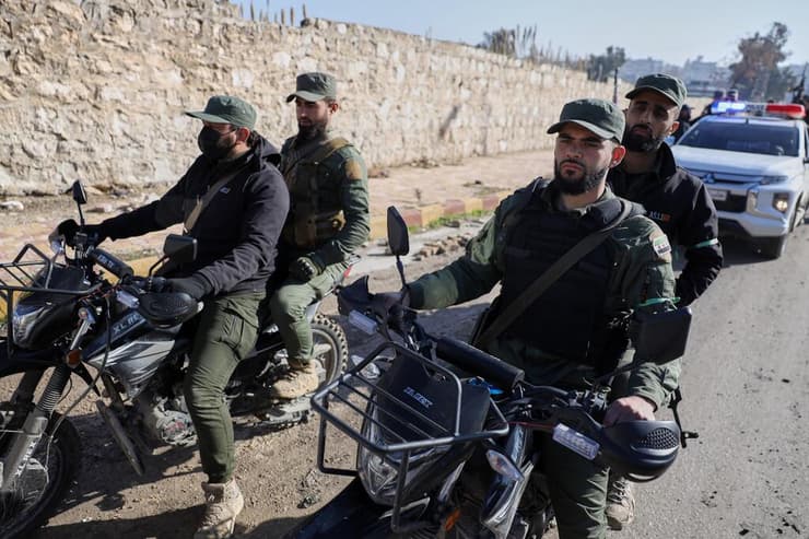 כוחות המשטר הסורי בשכונת שייח מקסוד