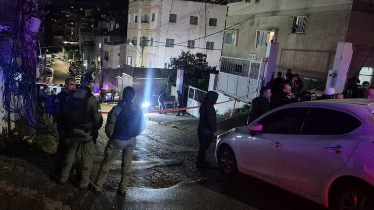 זירת הרצח בנצרת