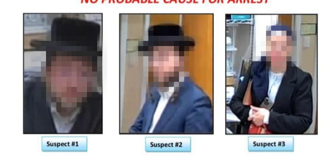 שלושת החשודים (צילום: משטרת נסאו) שלושת החשודים