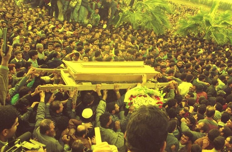 1996 - הלווייתו של המחבל יחיא עיאש