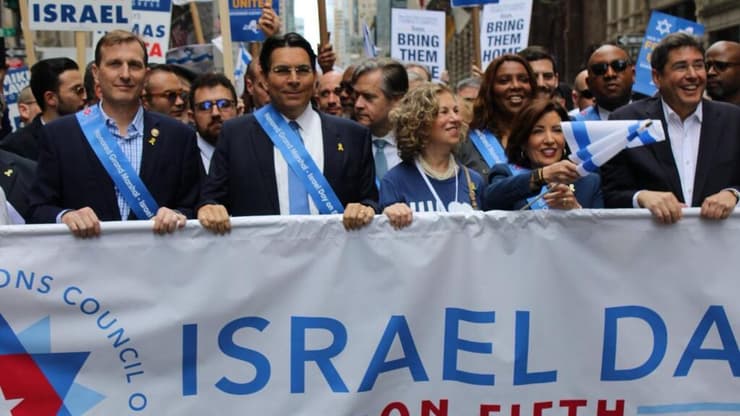 גולדמן בעצרת תמיכה בישראל גולדמן