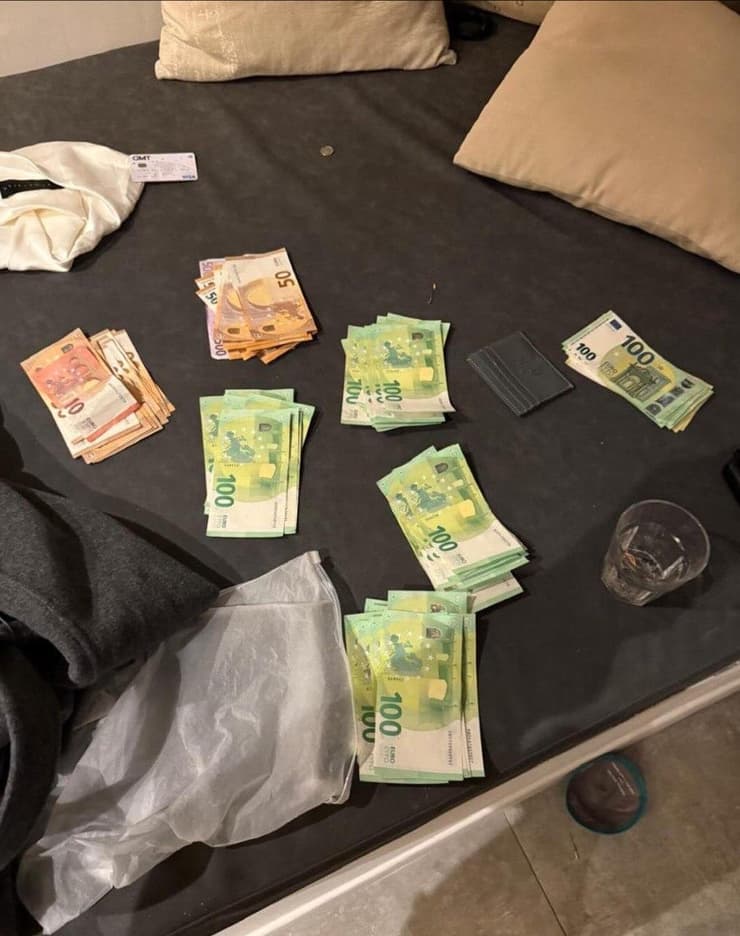 הרכוש שגנבו החשודים