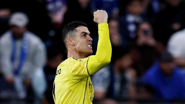 כריסטיאנו רונאלדו ואל-נאסר במשחק העונה נגד אל הילאל 