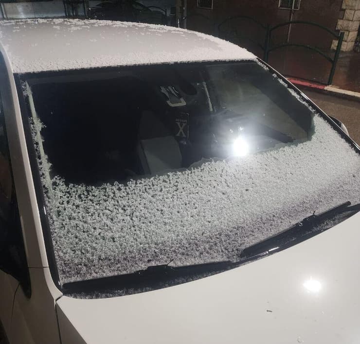 שלג במג'דל שמס