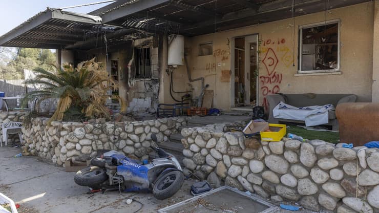 בית שנהרס ב-7 באוקטובר, שכונת הצעירים  של כפר עזה