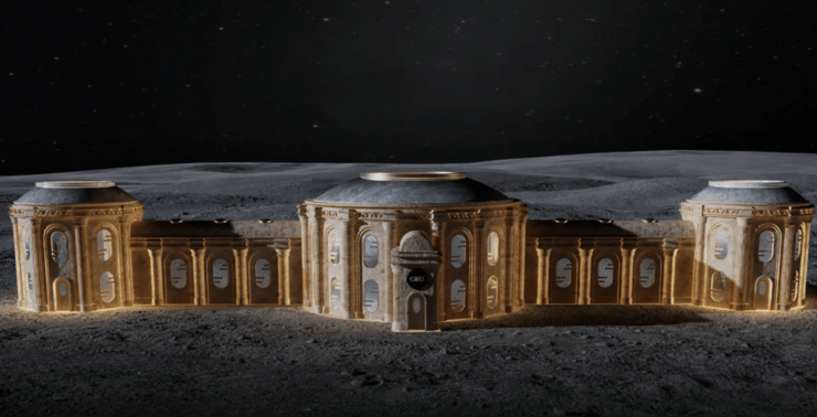 המלון הראשון על הירח